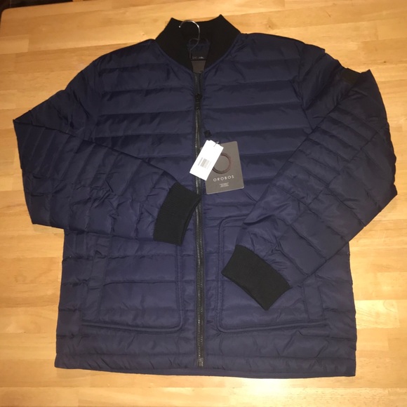 Men’s Orobos Basic Down Bomber Size Medium - Picture 4 of 7